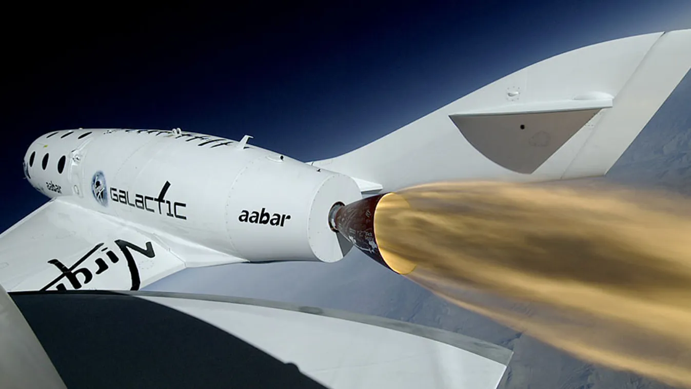 A Virgin Galactic SpaceShipTwo űrrepülőgépének első, szuperszonikus sebességű próbarepülése 