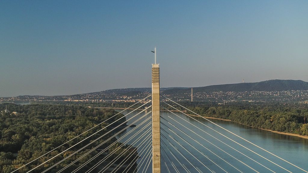 tíz éves Megyeri híd és az Esernyős Ember - galéria 