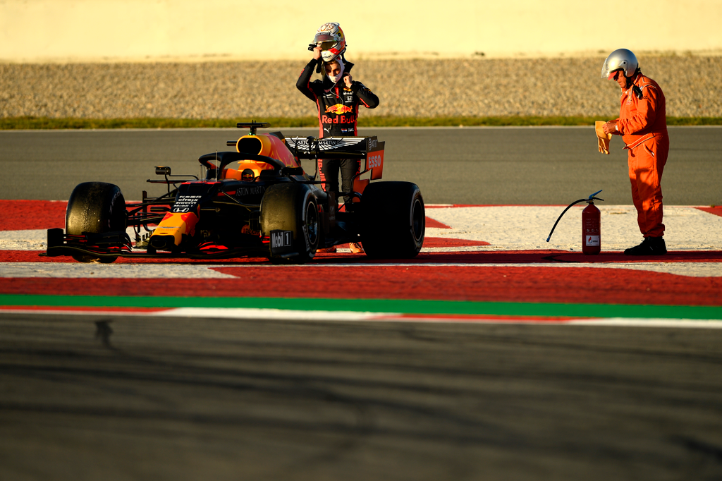 Forma-1, Max Verstappen, Red Bull, Barcelona teszt 4. nap 