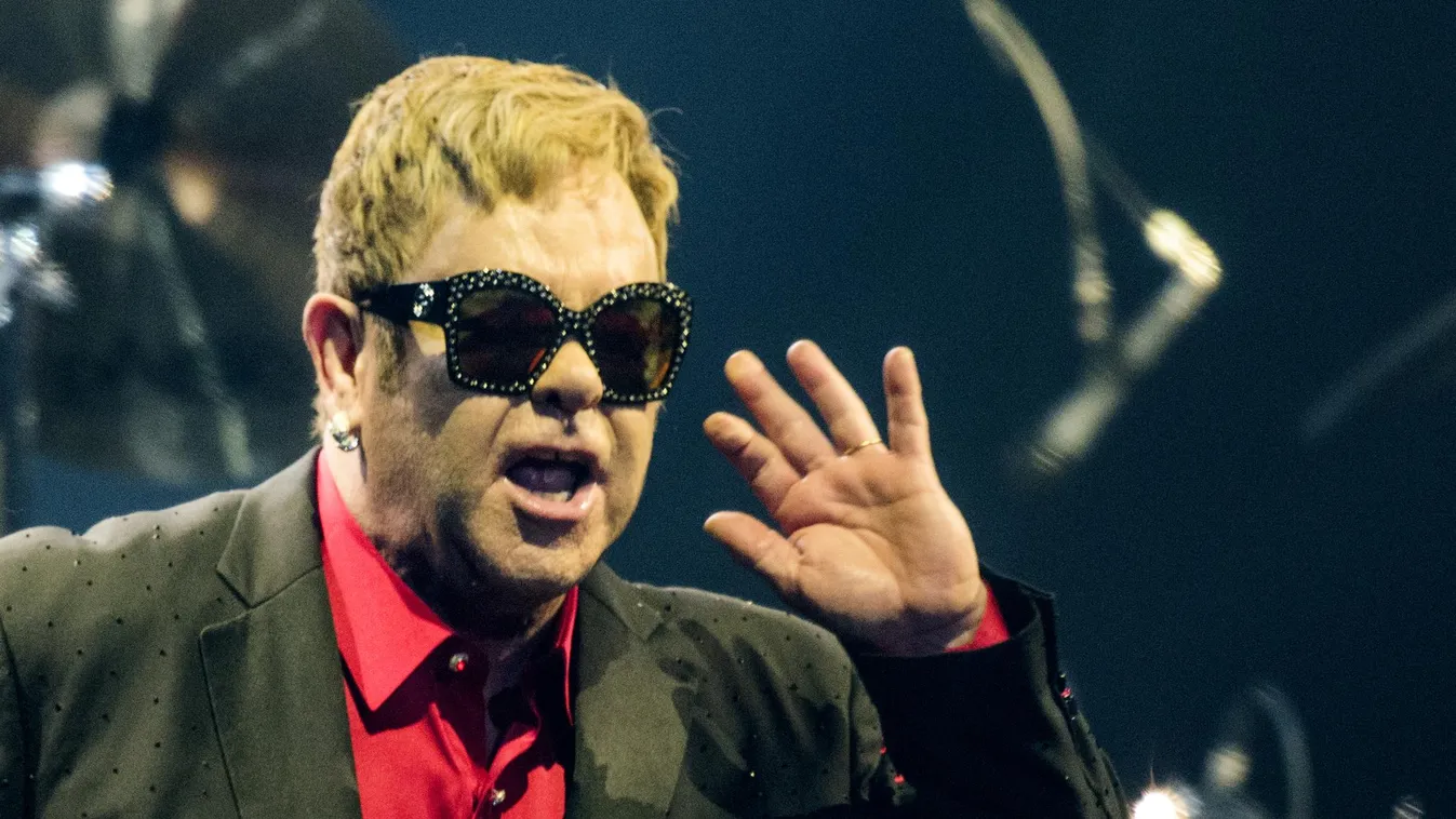 France: Elton John performs in Toulon 