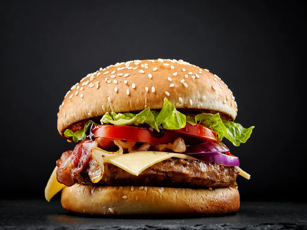 hamburger, Tökéletes ételfotók bizarr alapanyagokkal 