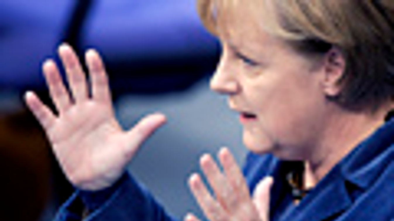 Angela Merkel német kancellár, euróválság, szavazás a német parlamentben, támogatási alap növelése
