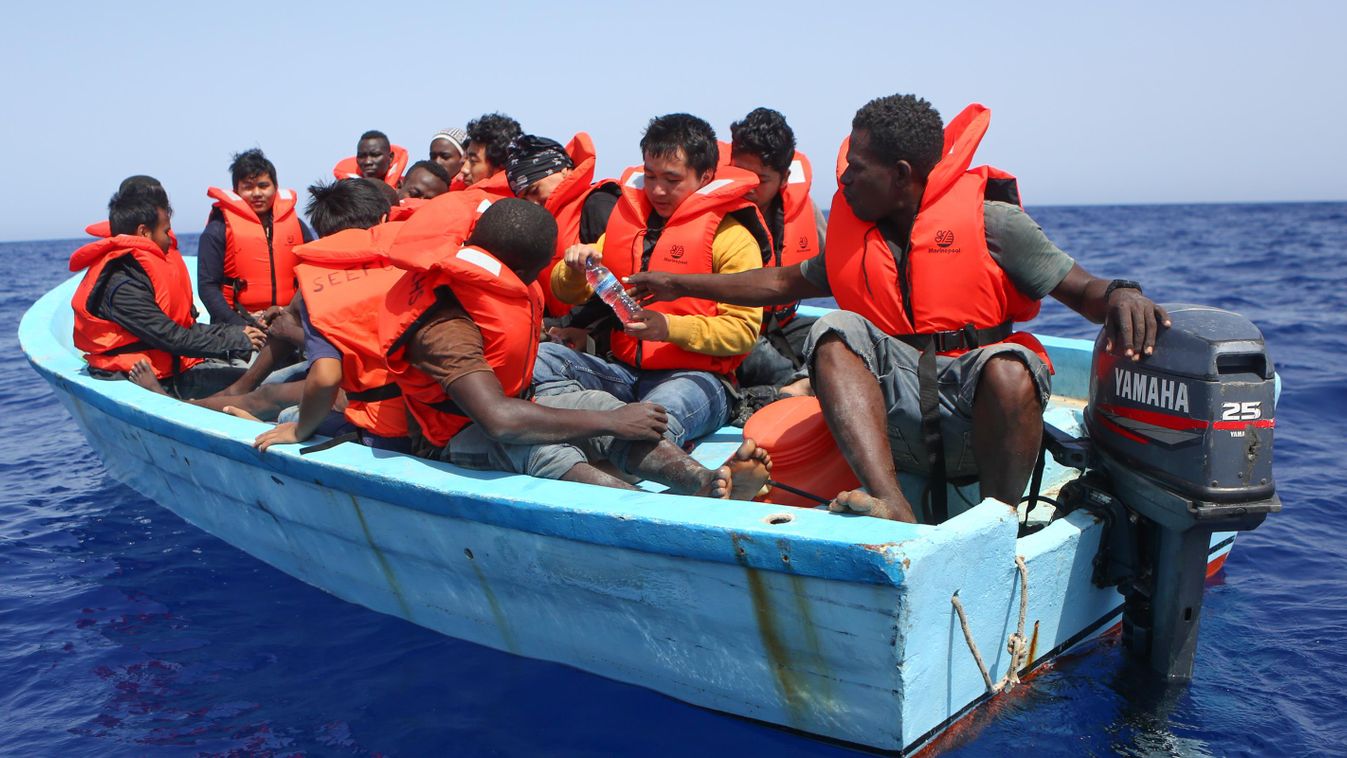 migránsok, menekültek, Földközi-tenger 
