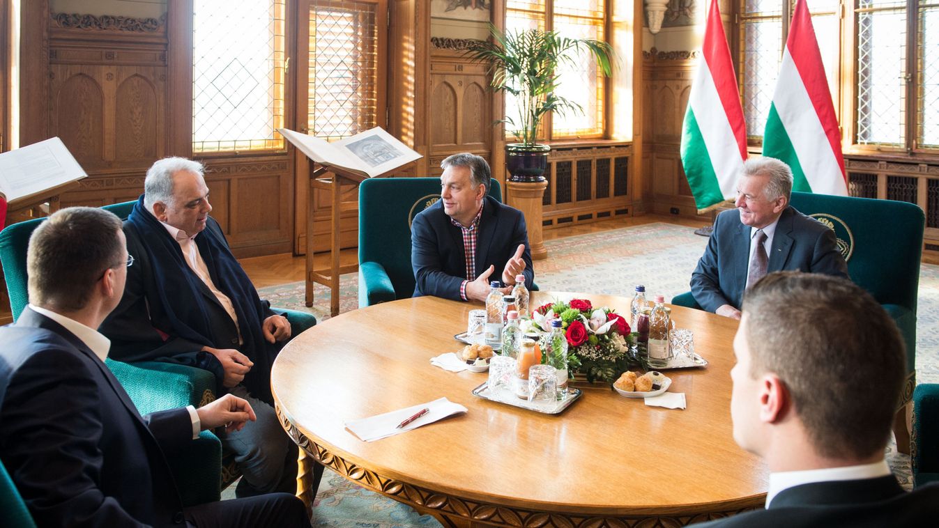 Orbán Viktor fogadta Nenad Lalovicot 