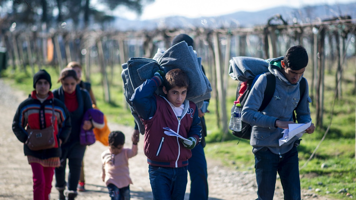 Macedónia, menekültválság, migránsok 