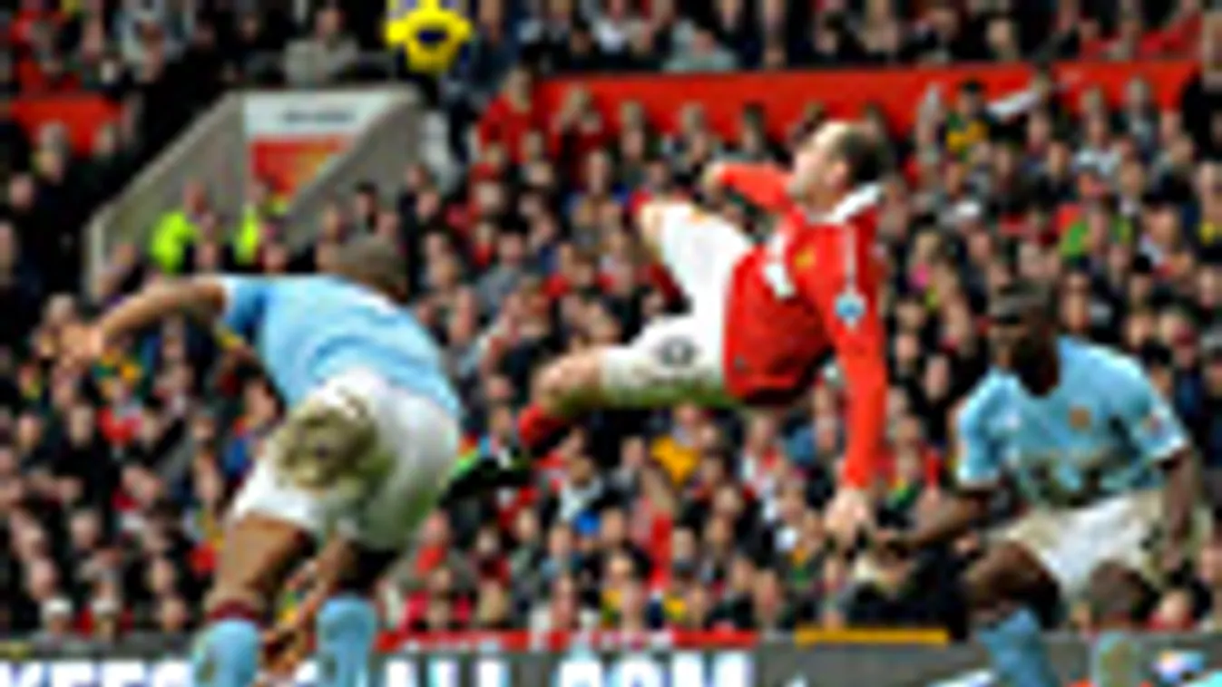 Wayne Rooney (MU) bomba gólja a Manchester City ellen