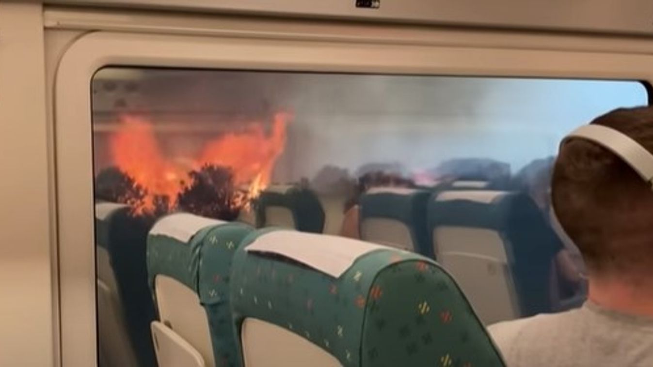 vonat. tűz, Zamora 