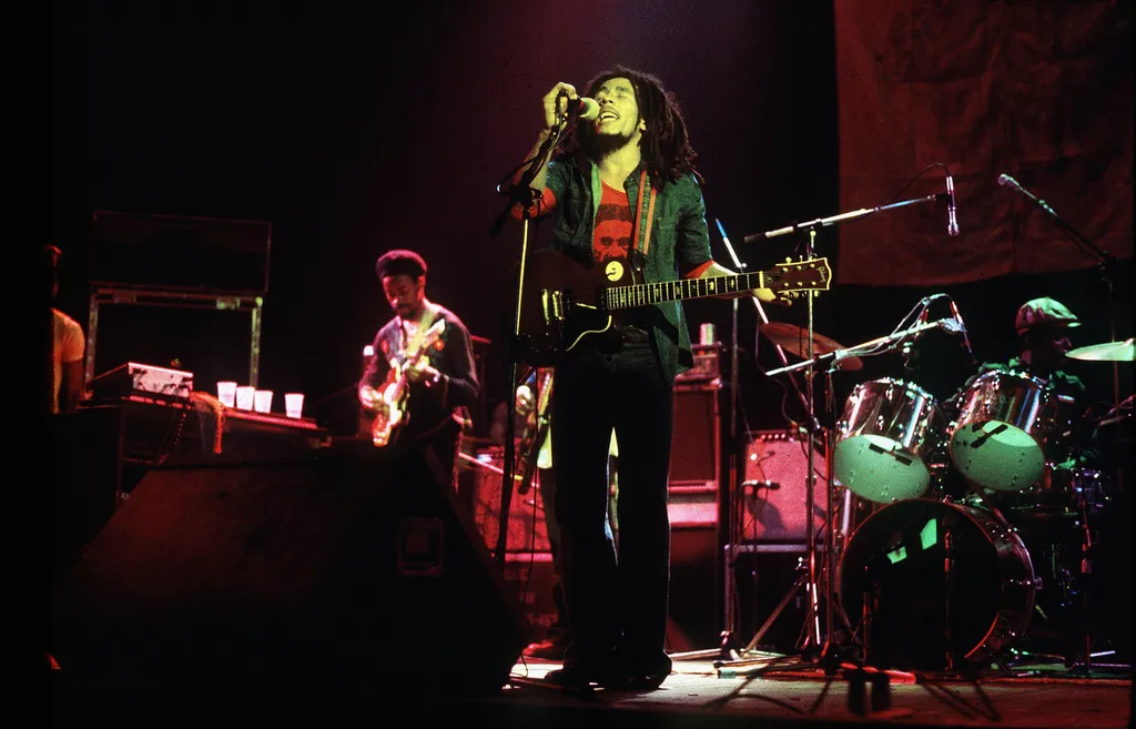 Bob Marley, galéria, 1977 