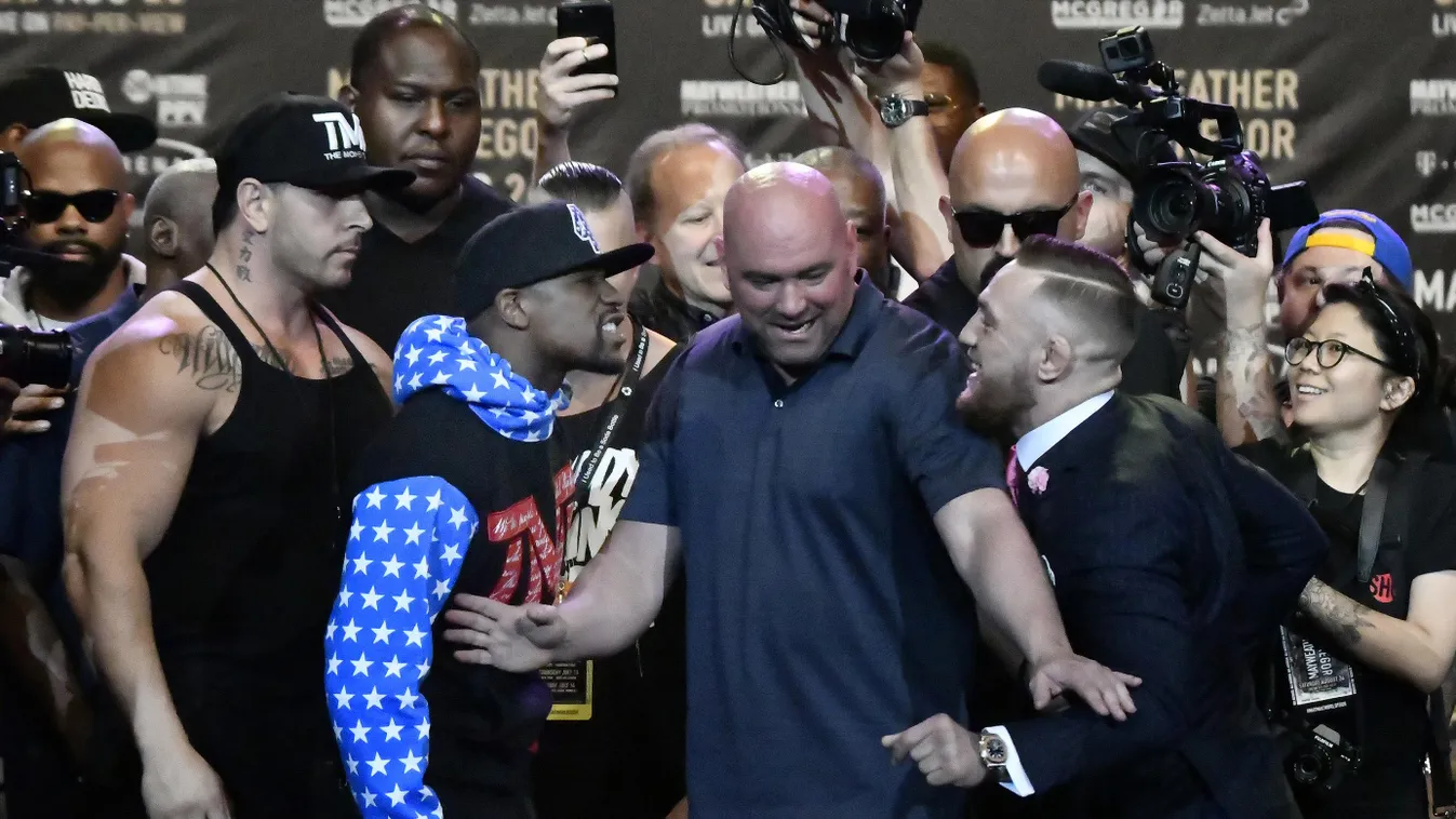 Box TOPSHOTS Horizontal, Mayweather, McGregor 