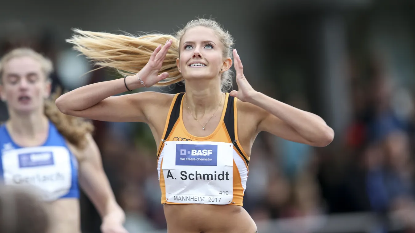 BAUHAUS Junioren-Gala; Mannheim, 01.07.17 Athletics_Tracks_and_Field track and field ATHLETICS competitive_athletics action 