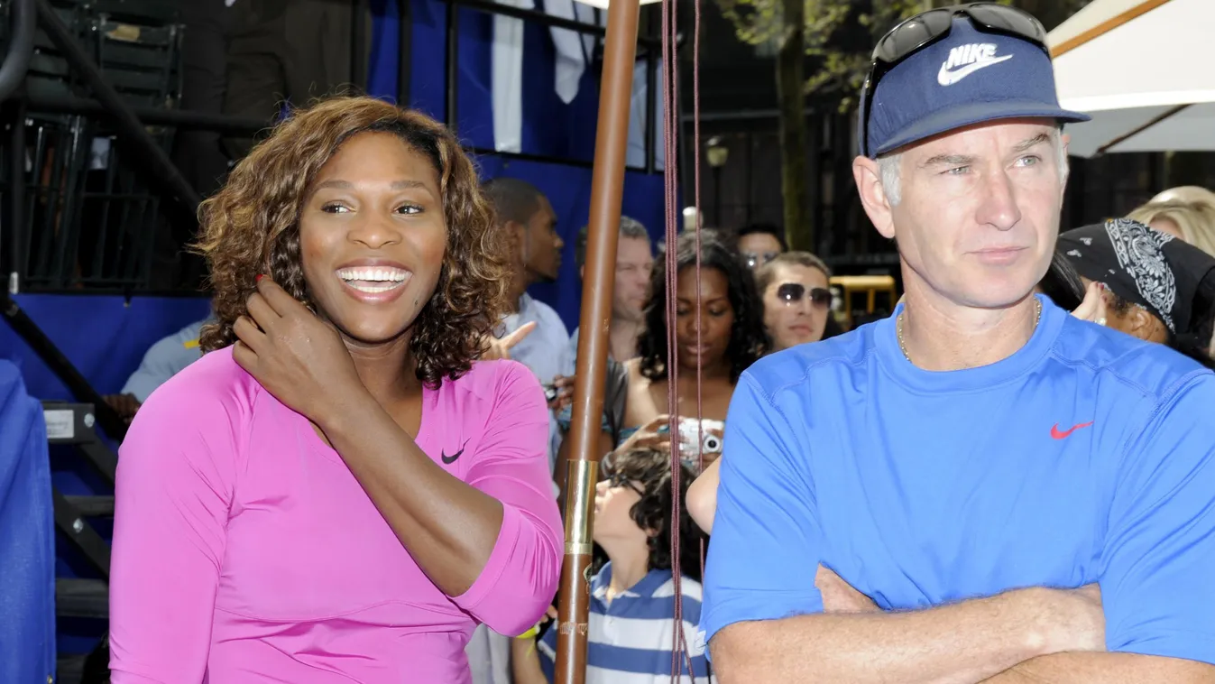 Serena Williams, John McEnroe 