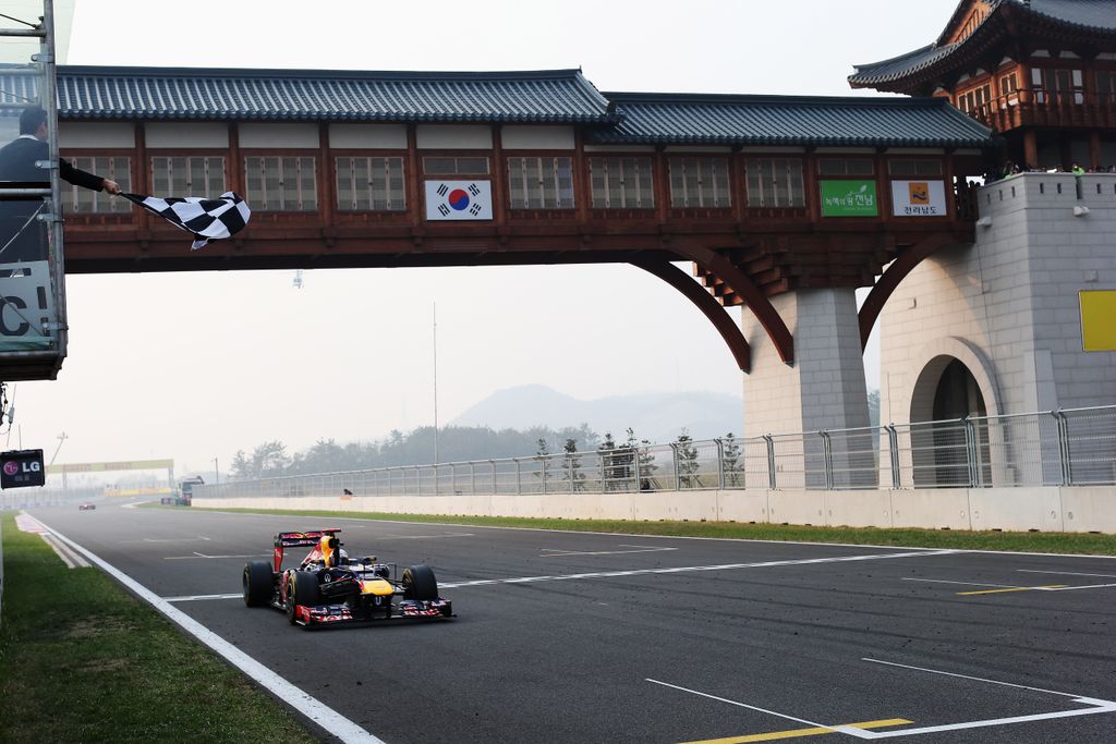 Forma-1, Sebastian Vettel, Red Bull, Koreai Nagydíj 2012 
