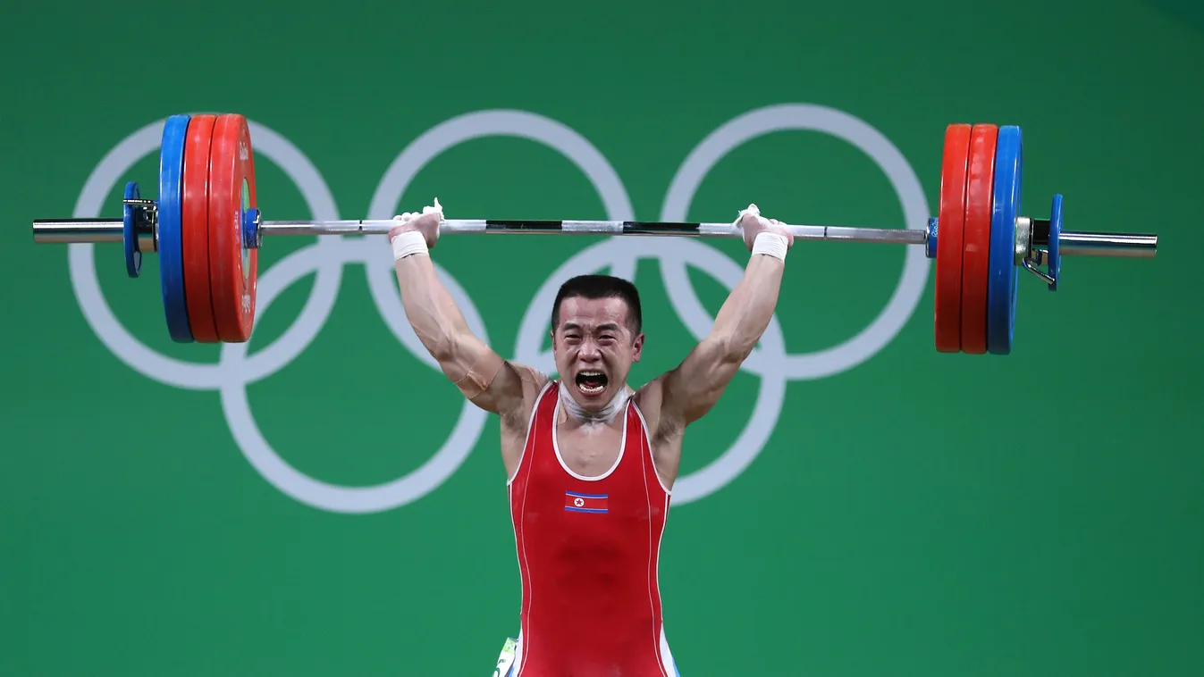 Yun Chol, Om Jun Csol, Észak-Korea, Rio 2016, olimpia súlyemelés, 56 kg, ezüst érem 
