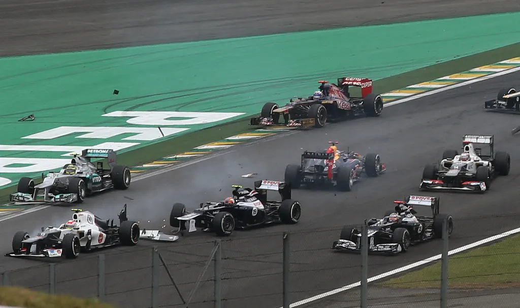 Forma-1, Brazil Nagydíj 2012, rajt, Sebastian Vettel, Red Bull 