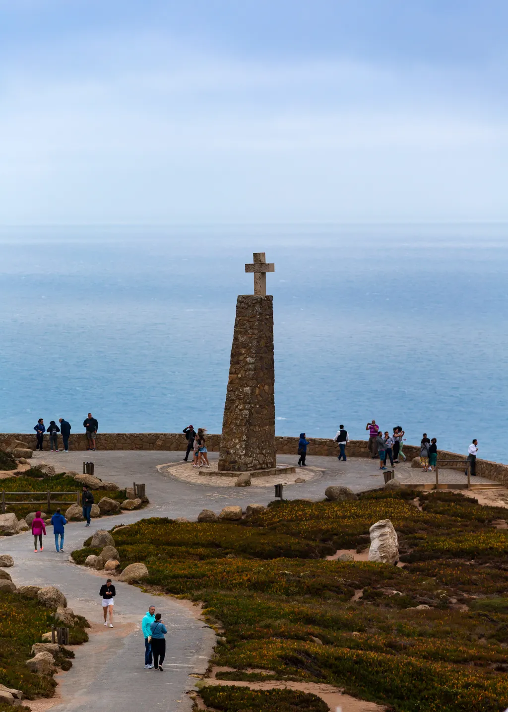 Cabo da Roca, Portugália, Szikla-fok, európai szárazföld legnyugatibb pontja, európa, portugál 