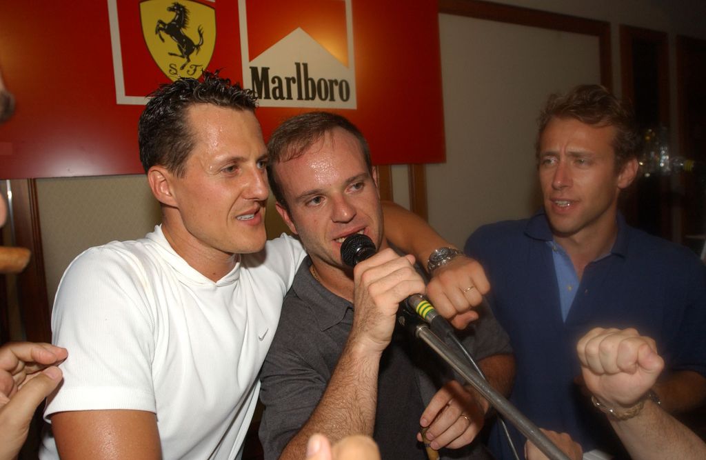 Forma-1, Michael Schumacher, Scuderia Ferrari, Magyar Nagydíj 2001, Rubens Barrichello, Luca Badoer 