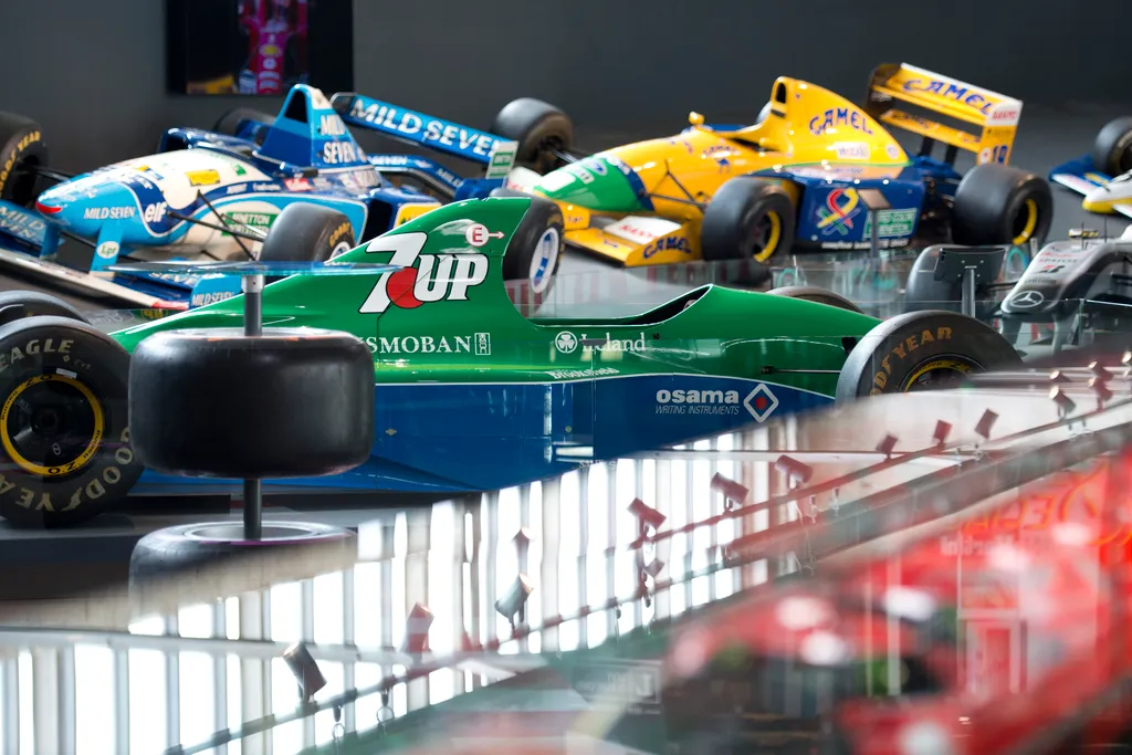 Forma-1, Michael Schumacher autógyűjteménye, Motorworld, Benetton B195, Benetton B192, Jordan 191 