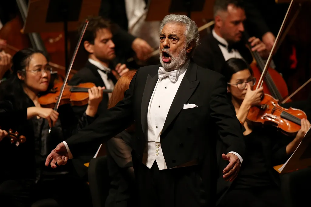 LA Opera's Nabucco in Concert starring Placido Domingo at Musco Center for the Arts GettyImageRank1 CONCERT ORANGE People Performance HORIZONTAL USA California SINGER Medium Group Of People Males Photography Placido Domingo Arts Culture and Entertainment 