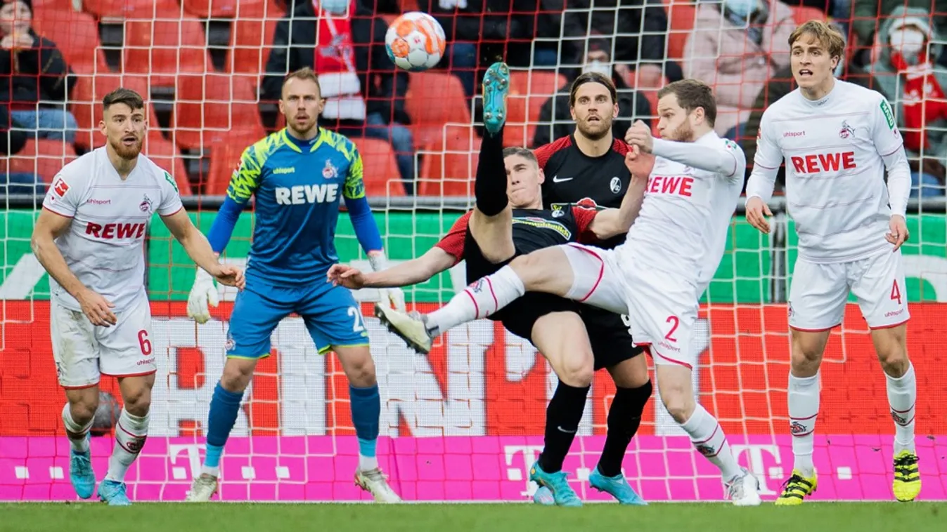 1. FC Cologne - SC Freiburg Sports soccer Bundesliga Horizontal 