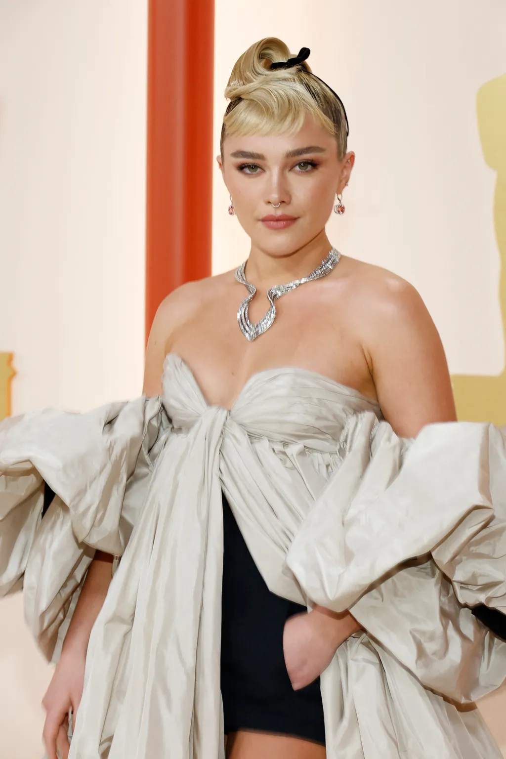 95th Annual Academy Awards - Arrivals GettyImageRank3 USA California Hollywood - California Photography Film Industry Arts Culture and Entertainment Attending Celebrities Annual Event PersonalityInQueue Florence Pugh 95th Annual Academy Awards Vertical 