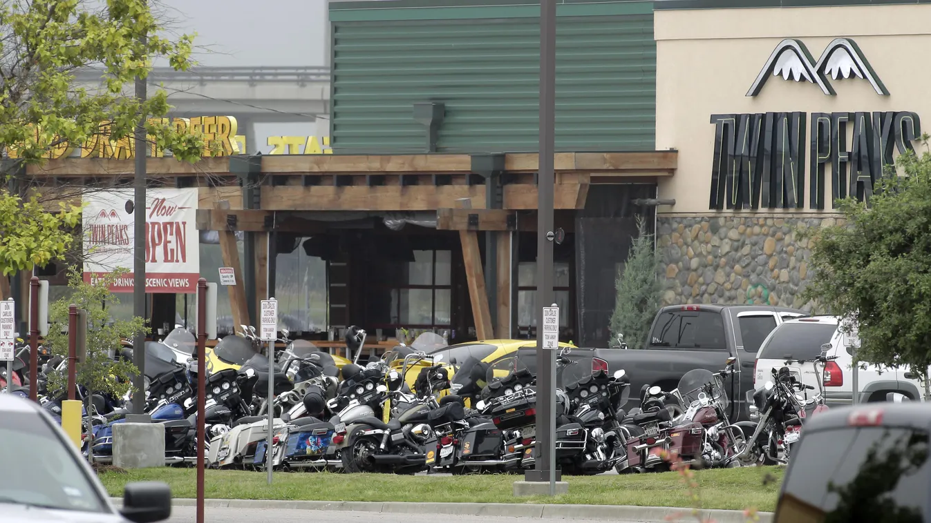 Nine Dead After Shootout Among Biker Gangs In Texas GettyImageRank2 Scene Justice - Concept HORIZONTAL USA RESTAURANT CRIME Texas LAW Waco motorcyle 2015 SHOOTOUT Gulf Coast States GANG Twin Peaks FeedRouted_Global 