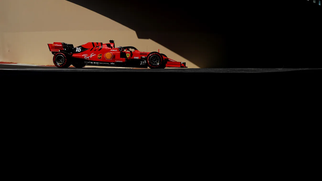 Forma-1, abu-dzabi teszt, Leclerc, Ferrari 