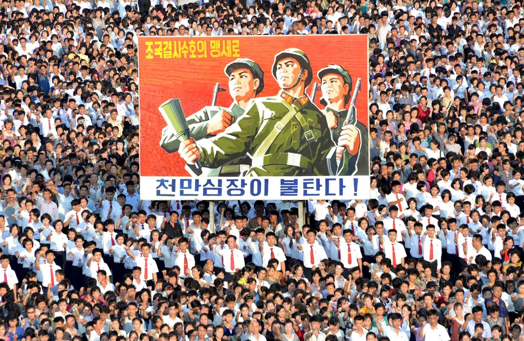 koreai állami propaganda, Észak-Korea ünnepségek/propaganda 