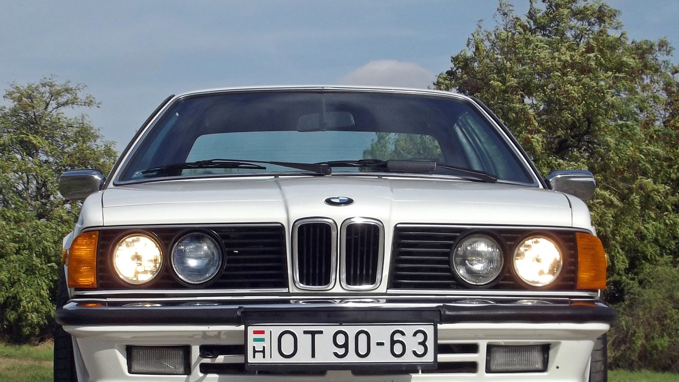 BMW 635 CSi (1985) veteránteszt 