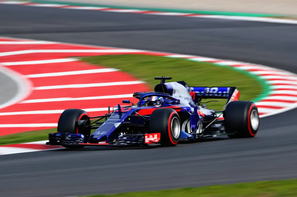 A Forma-1 előszezoni tesztje Barcelonában - 7. nap, Pierre Gasly, Scuderia Toro Rosso 