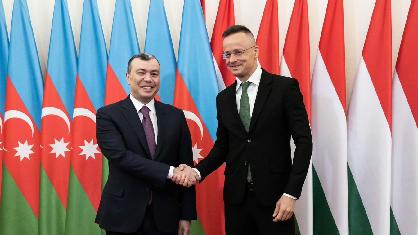 Szijjártó Péter, Azerbajdzsán, Sahil Babayev munkaügyi miniszter 