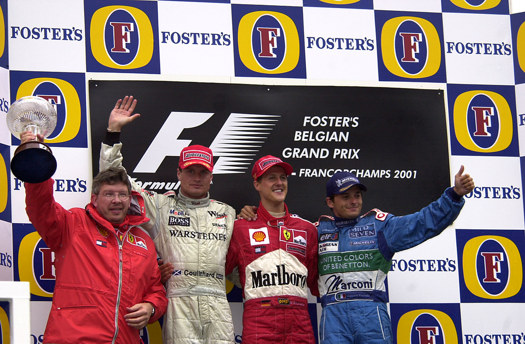 Forma-1, Michael Schumacher, Belga Nagydíj, 2001 