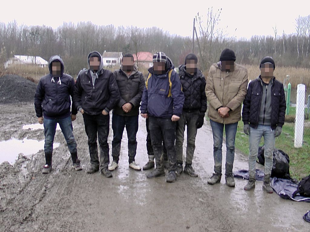migráns, Bács-Kiskun megye, határ, 2019. december 25., 131 migráns 