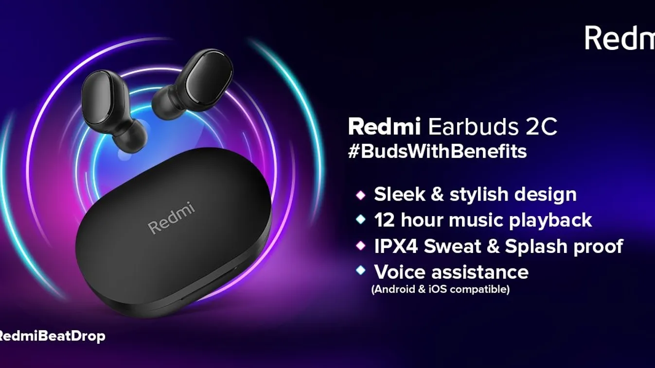 redmi earbuds 2c vezeték nélküli fülhallgató 