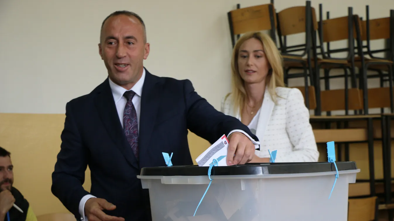 Kosovo begins voting in snap general election VOTE Kosovo POLLING STATION Pristina Ramush Haradinaj snap general election 