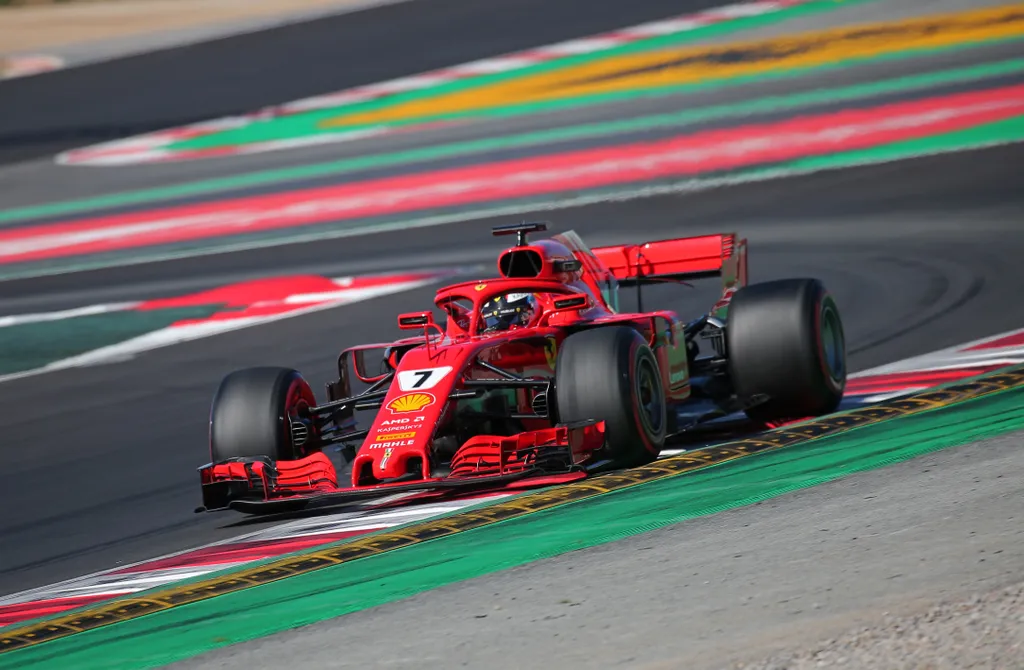 A Forma-1 előszezoni tesztje Barcelonában - 8. nap, Kimi Räikkönen, Sckuderia Ferrari 