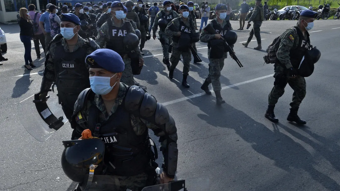 ecuador börtönlázadás dél-amerika rendőrség 