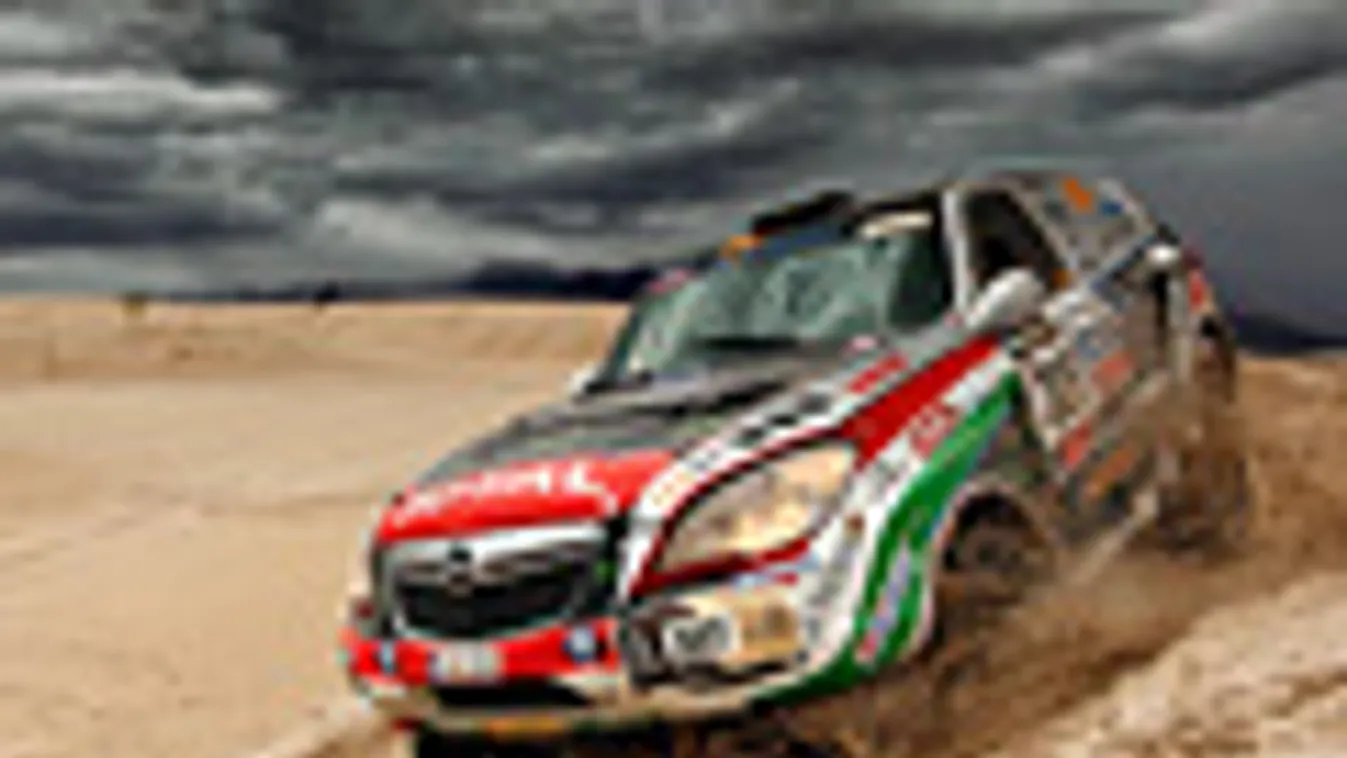 Szalay Balázs és Bunkoczi László, Opel Dakar Team, 2013-as Dakar-rali 