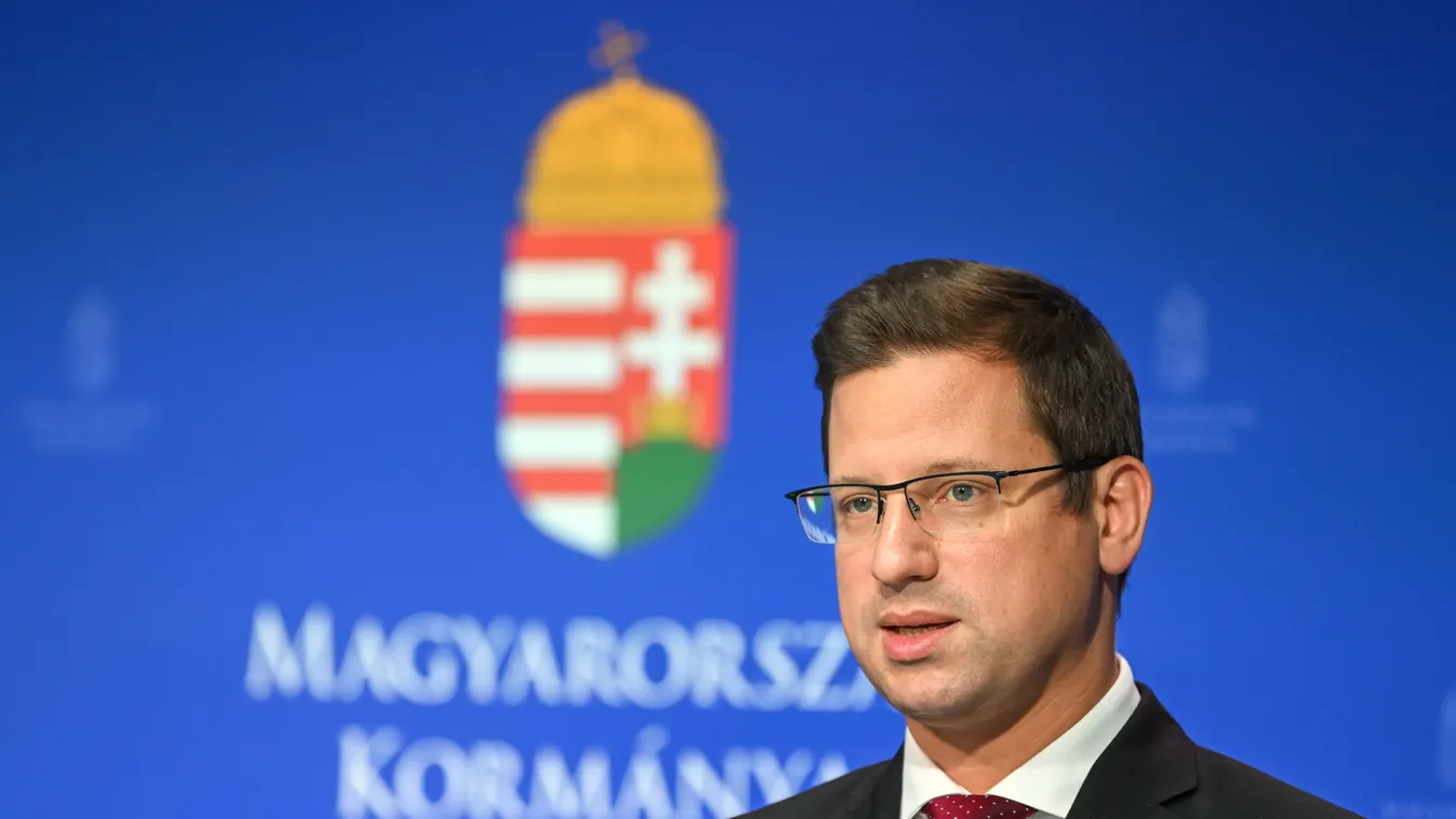 GULYÁS Gergely, kormányinfó 2022.07.07. 