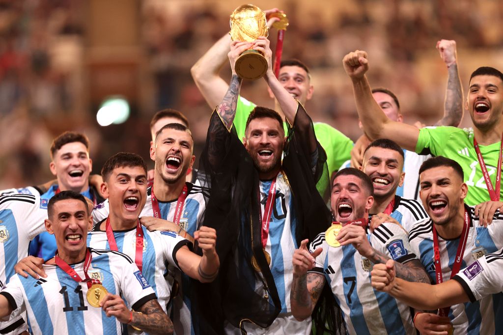 2022-es labdarúgó-világbajnokság, 2022-es katari FIFA-világbajnokság, Katar, labdarúgás, futball, foci-vb, focivb2022, Döntő, finálé, díjátadó, Argentína, Franciaország, Argentína világbajnok, 2022.12.18. 