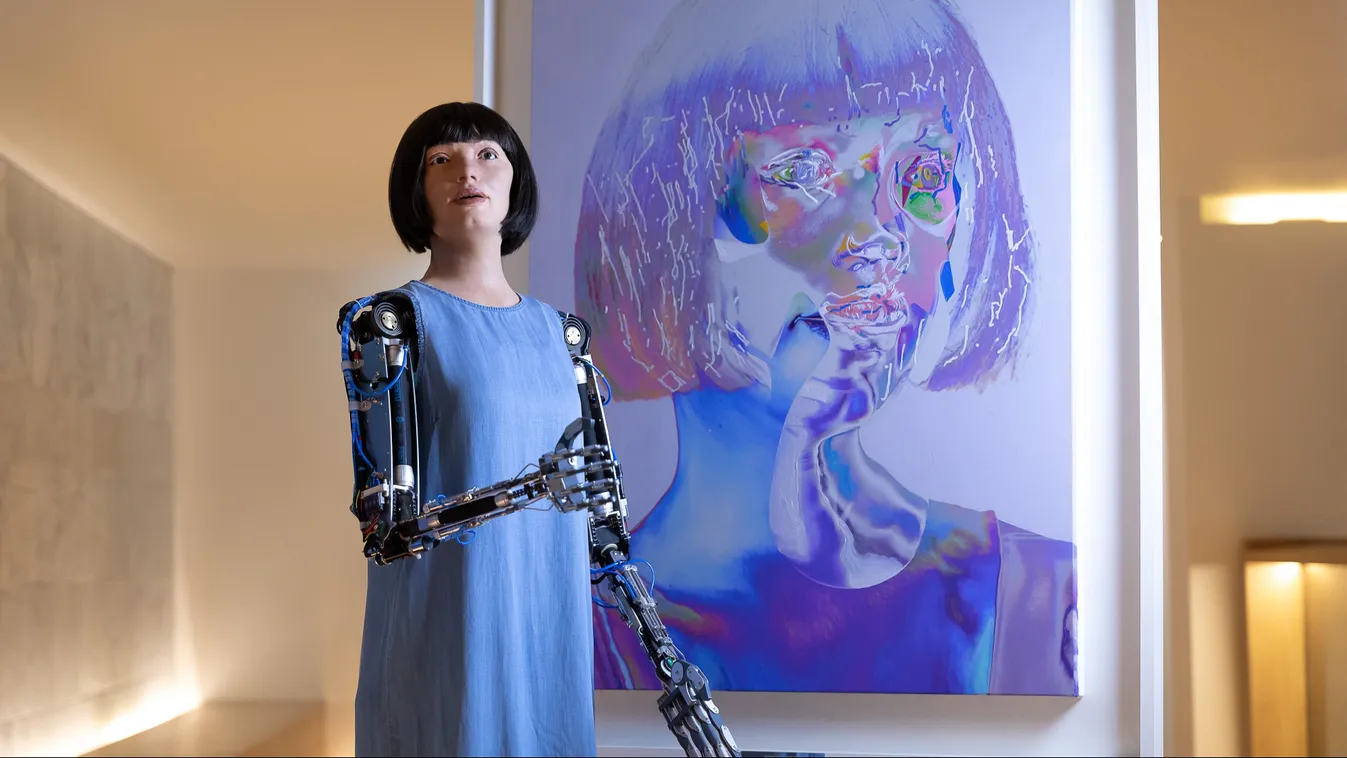 "AI-DA: The World's First Robot Artist" At The Design Museum - Press View bestof topix 