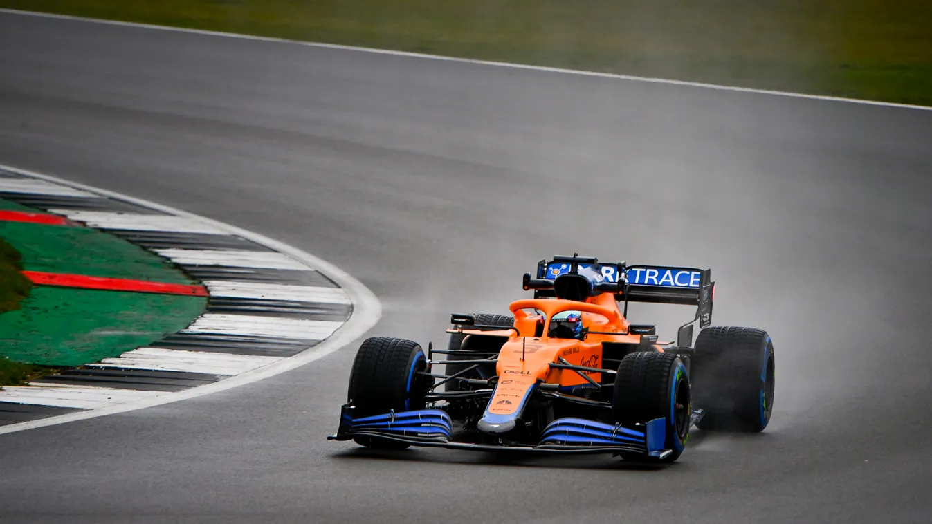 Forma-1, Daniel Ricciardo, McLaren, Silverstone, 2021 