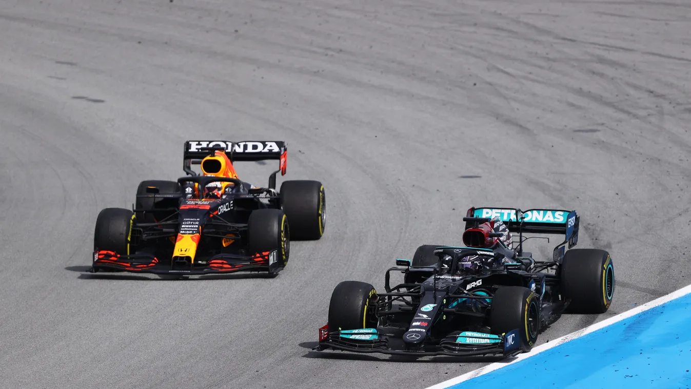 Forma-1, Spanyol Nagydíj, Lewis Hamilton, Mercedes, Max Verstappen, Red Bull 