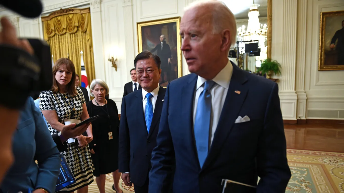 Joe Biden, Mun Dzse In, Dél-Korea 