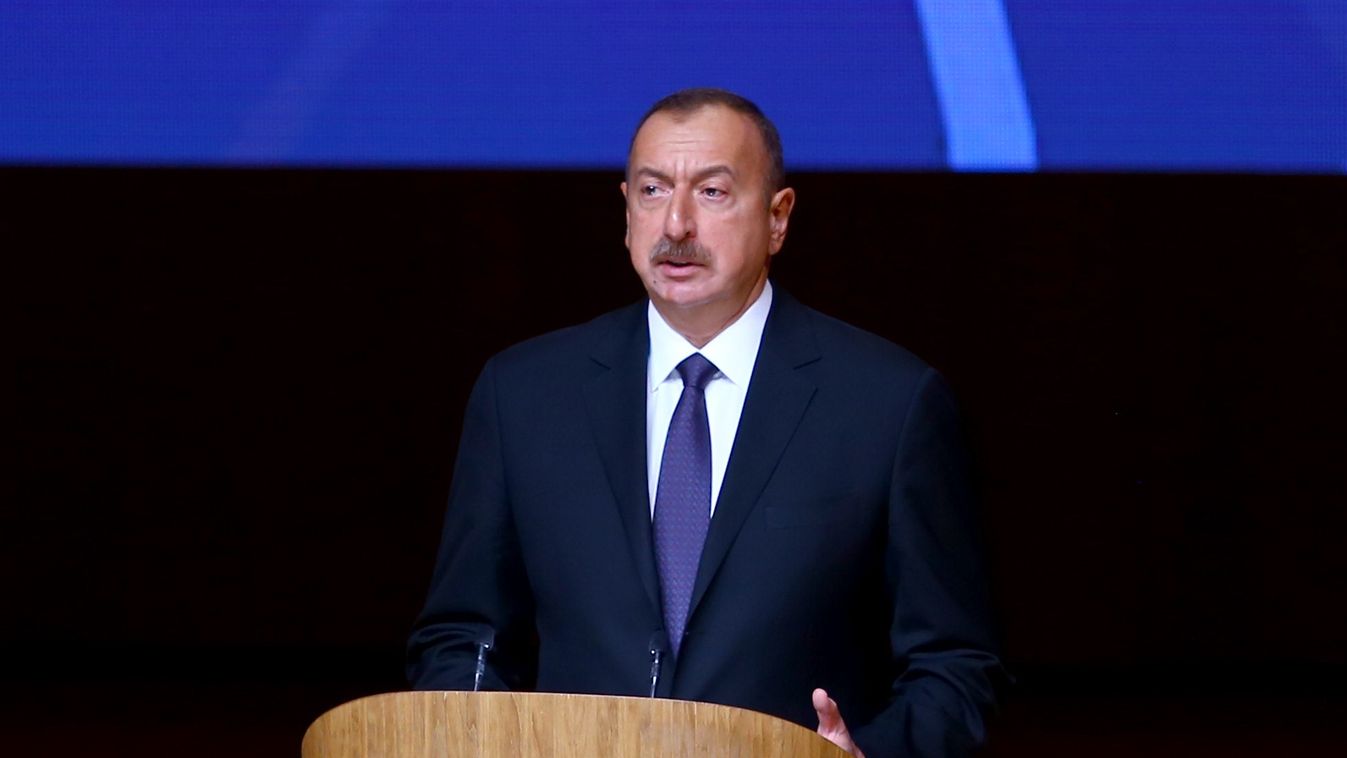 Ilham Aliyev Azerbajdzsán 