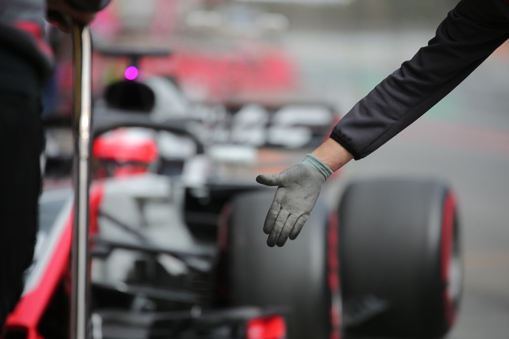 A Forma-1 előszezoni tesztje Barcelonában - 7. nap, kevin Magnussen, Haas F1 Team 