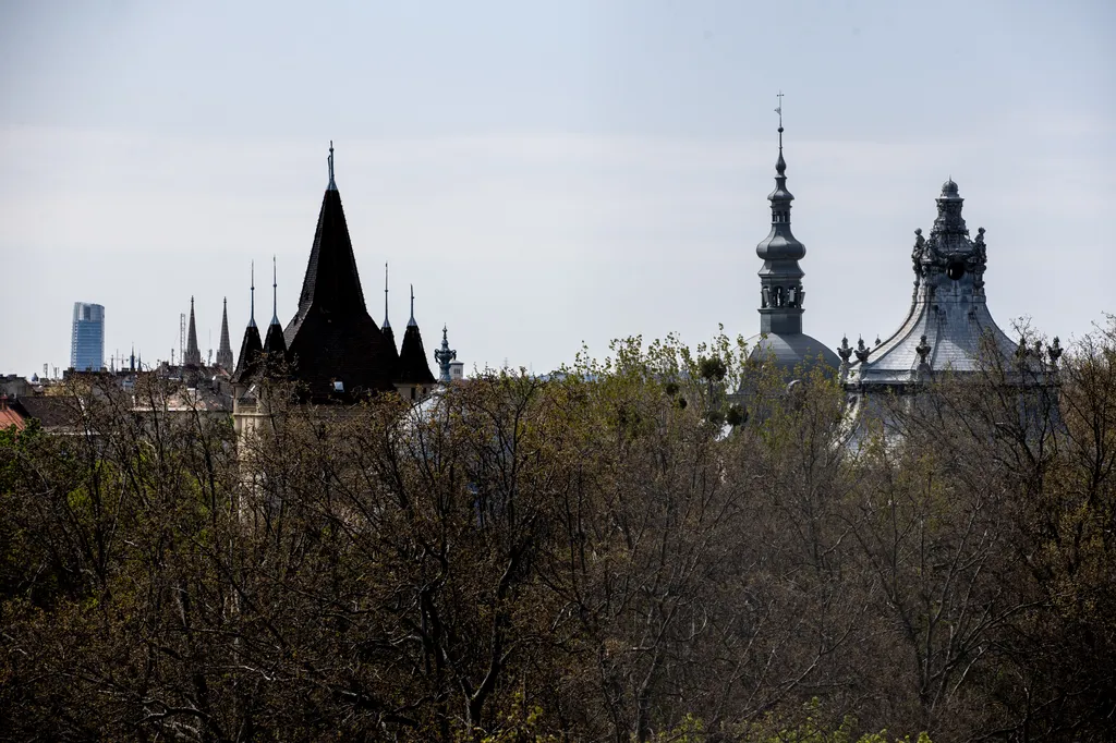 Élményléghajózás, Ballon, Városliget, Panoráma, Busapest, Élményléghajózás a Városligetben, léghajó, kilátás 