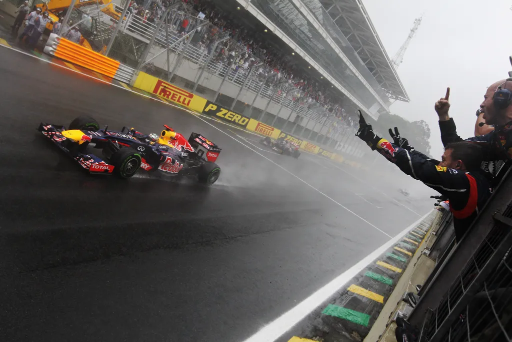 Forma-1, Sebastian Vettel, Red Bull, Brazil Nagydíj 2012 