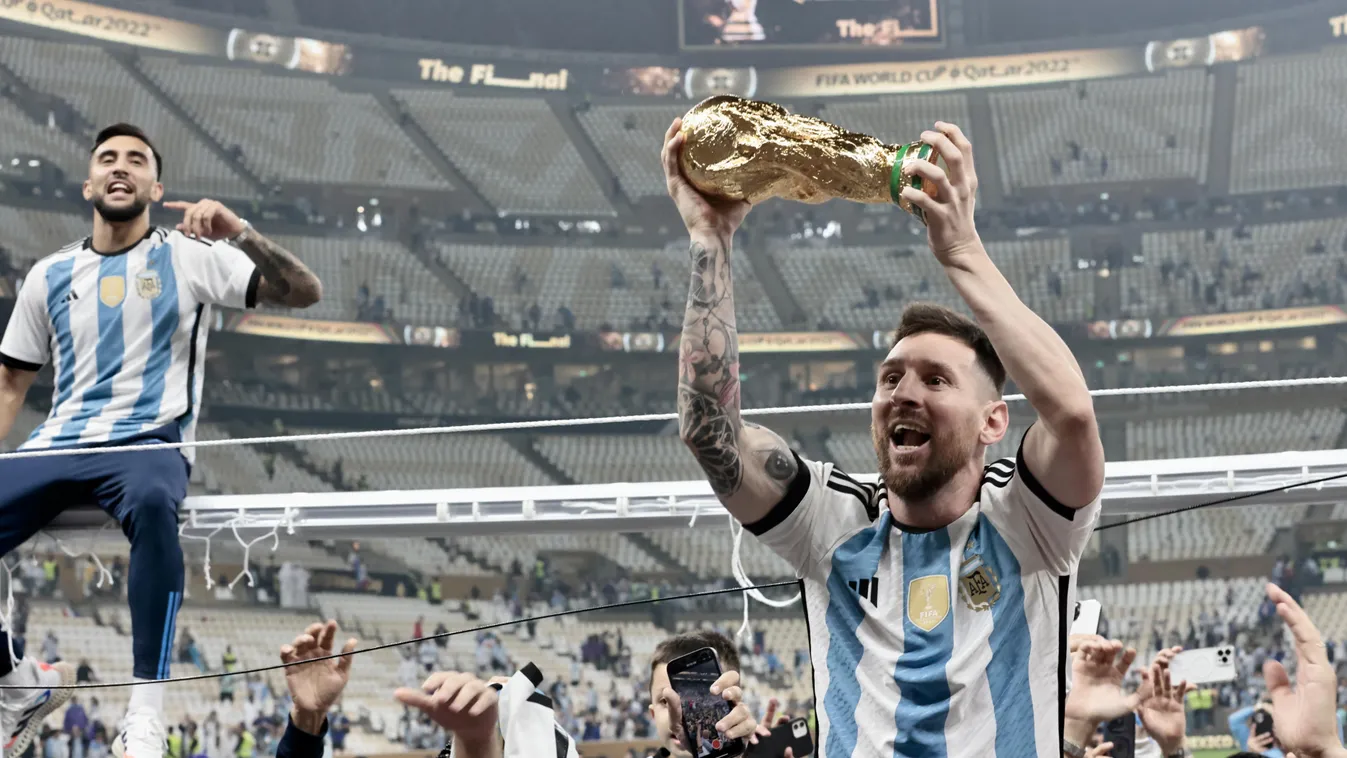 Argentina wins 2022 FIFA World Cup Argentina,FIFA,final match,Football,France,Qatar,Soccer,sports Horizontal 