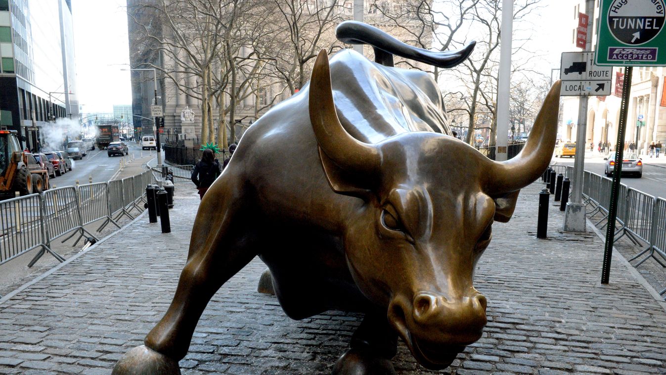 New York Wall Street bika 