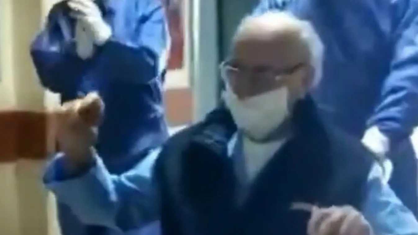 Izmir, 95 éves férfi, koronavírus 